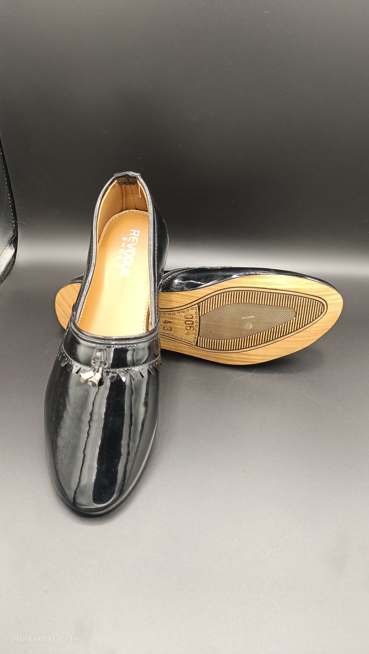 Patent Faux Leather Khusa