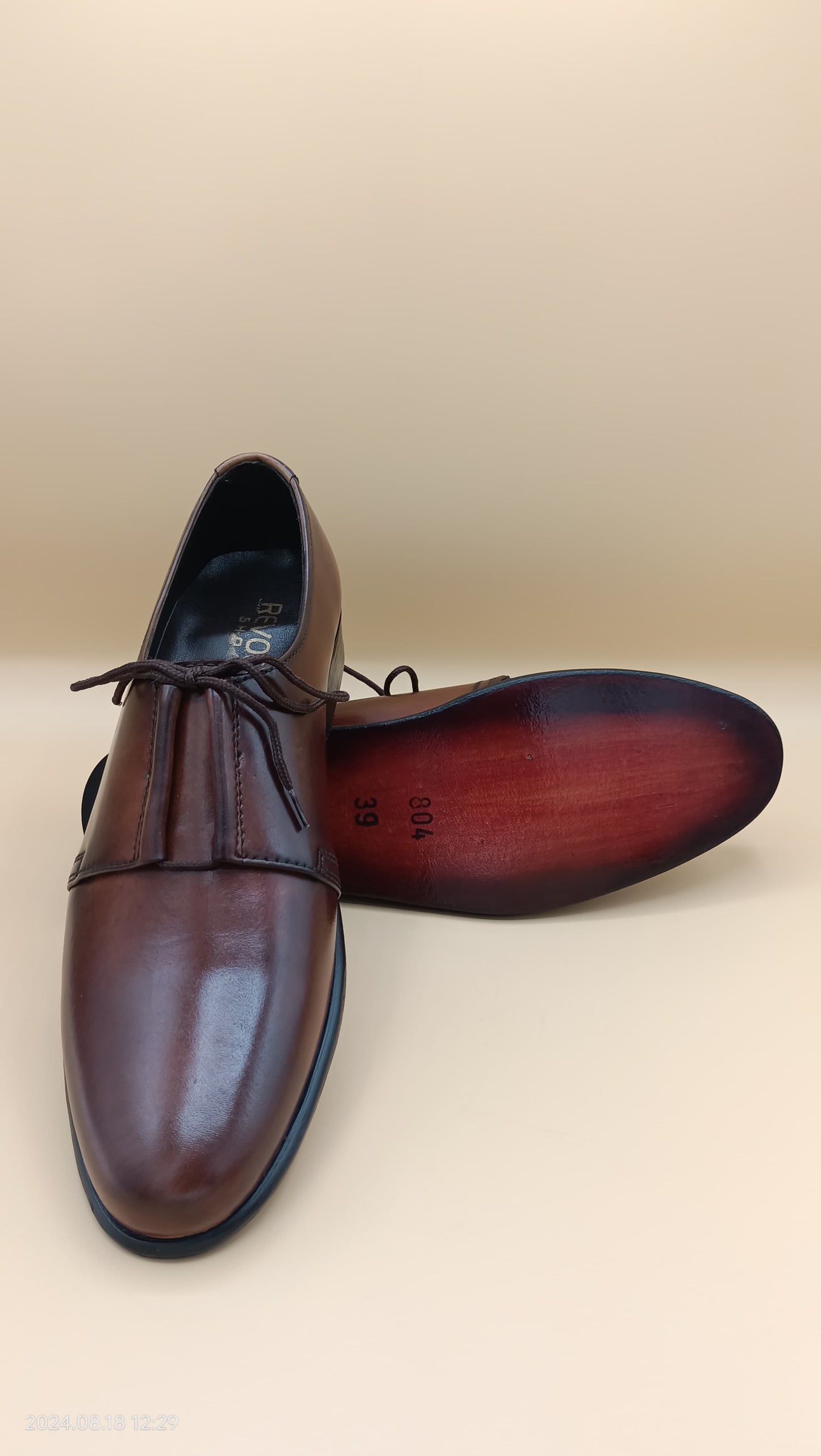TQ 769 Maroon Cap Toe