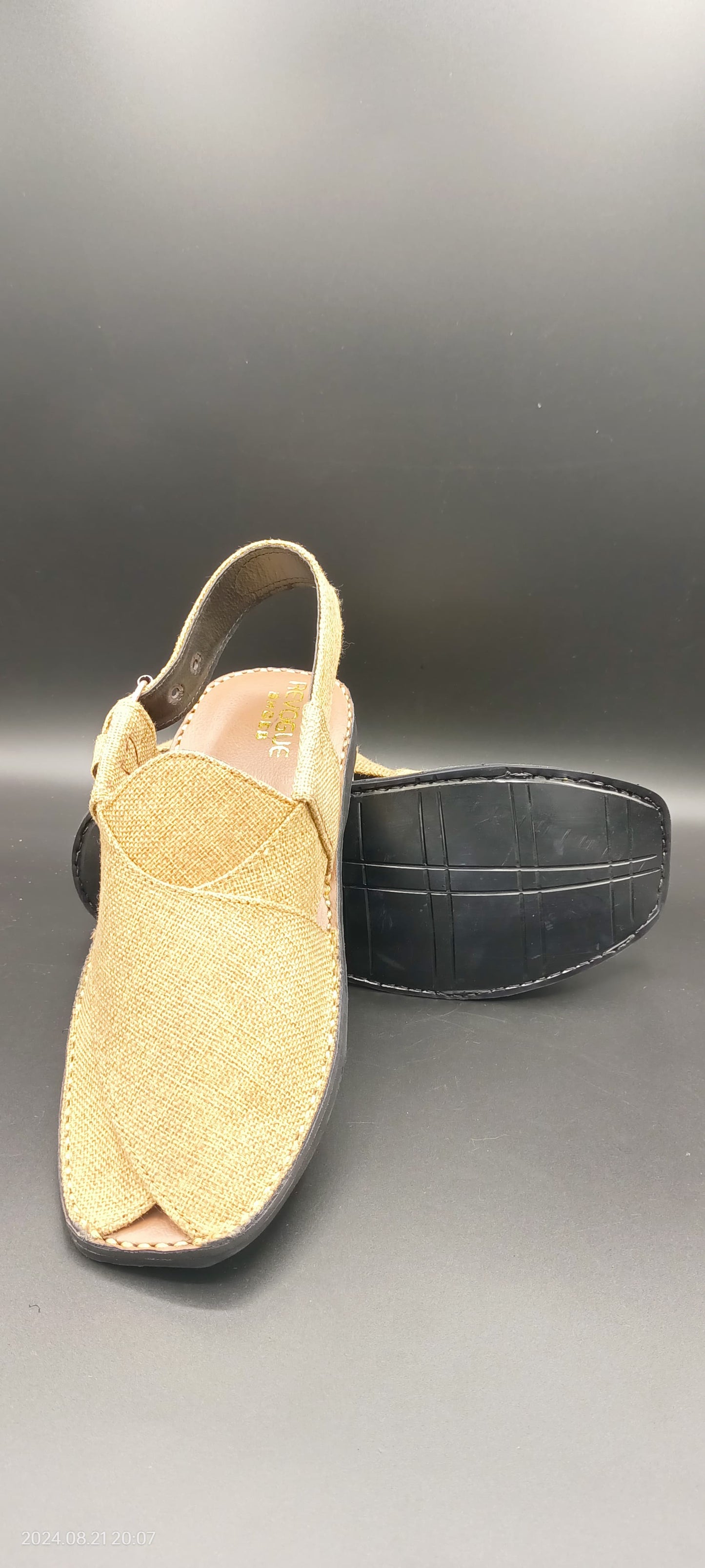 Camel Peshawari Chappal