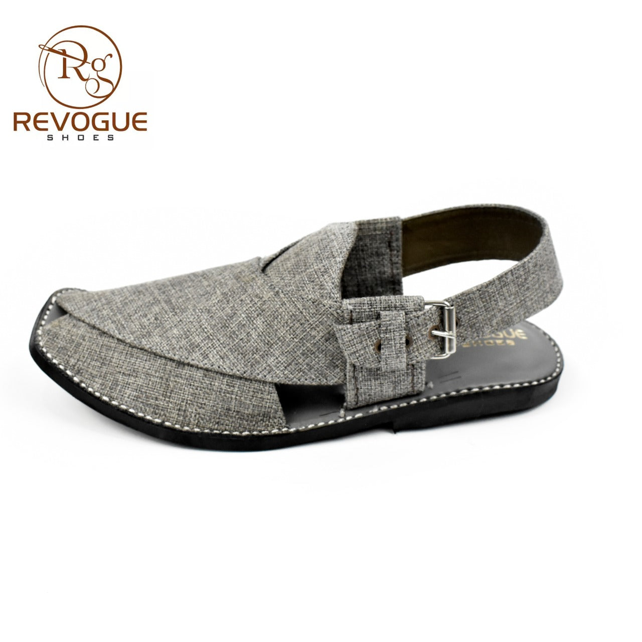 Peshawari Chappal Light Grey